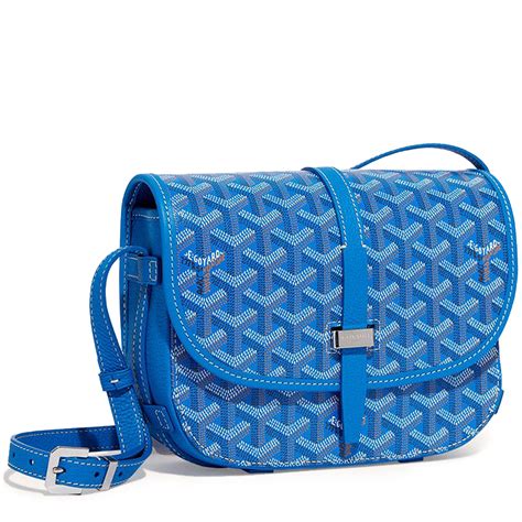 blue goyard pouch|Goyard bag near me.